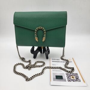 Gucci Dionysus Calfskin Leather Chain Shoulder Crossbody Bag, Authentic w/COA !!